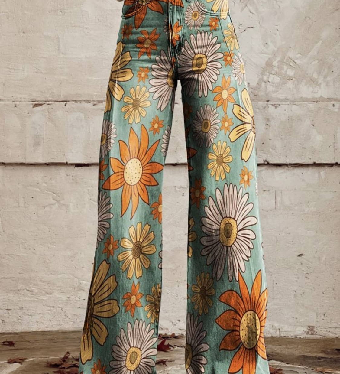 Cirilla - Pantalones palazzo florales