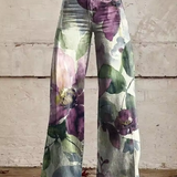 Alessia - Pantalones retro chic boho