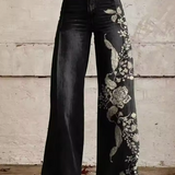 ECSLISSI - Elegante pantalón bohemio