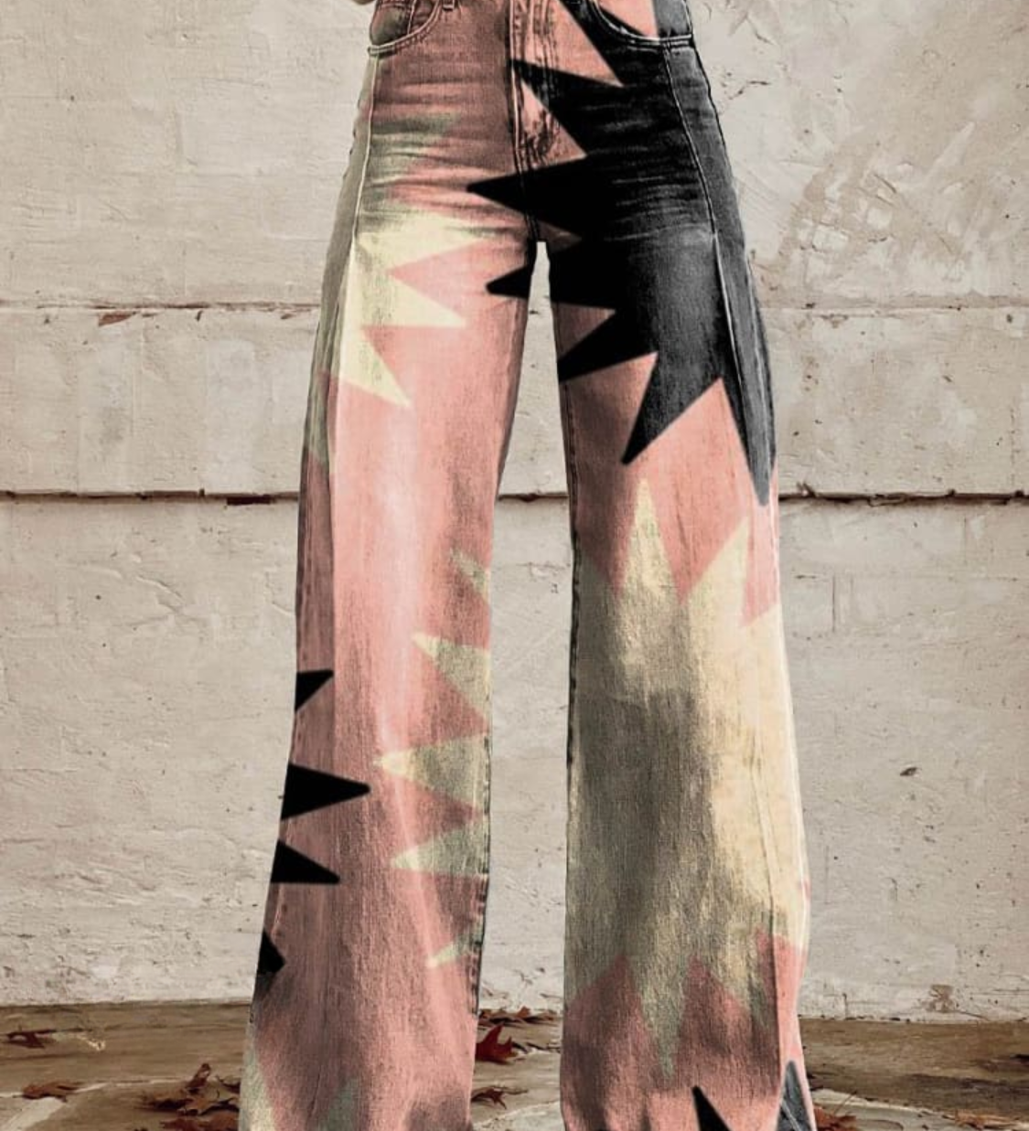 Élodie - Elegantes pantalones bohemios