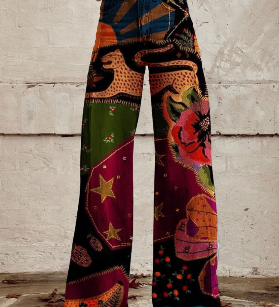 Léna - Pantalones bohemios chic