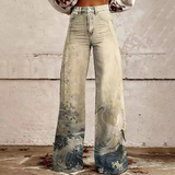 Ondata - Elegante pantalón bohemio