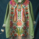 Tiziana – Camisa de lino estampada