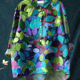 Tiziana – Camisa de lino estampada