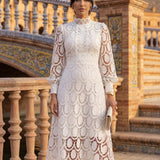 Carmona | Vestido de encaje primaveral