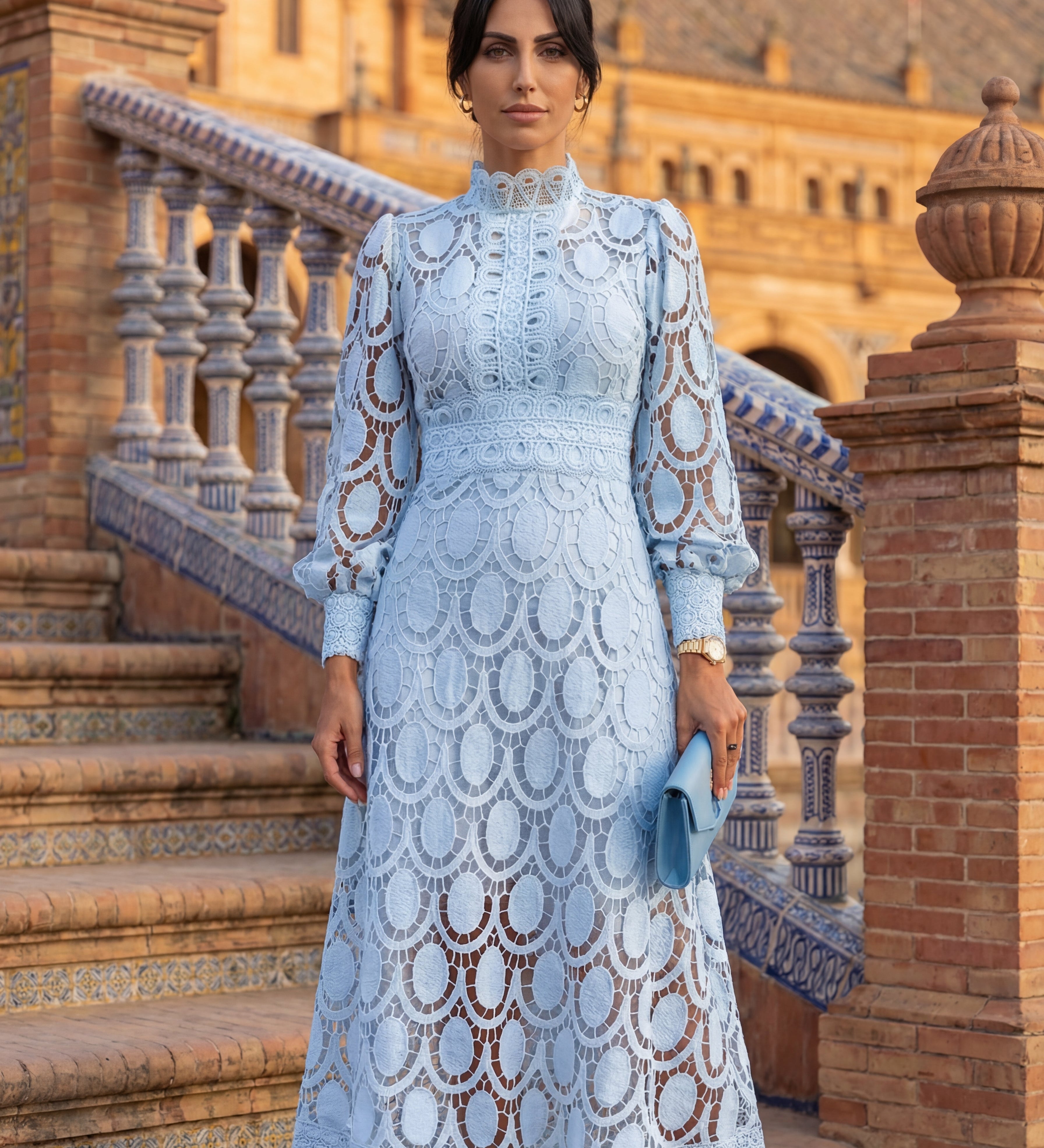 Carmona | Vestido de encaje primaveral