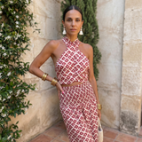 Elsa | Conjunto Elegante con Diseño de Hombros Descubiertos