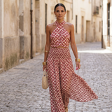 Elsa | Conjunto Elegante con Diseño de Hombros Descubiertos
