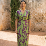 Andrea | Vestido primaveral estampado