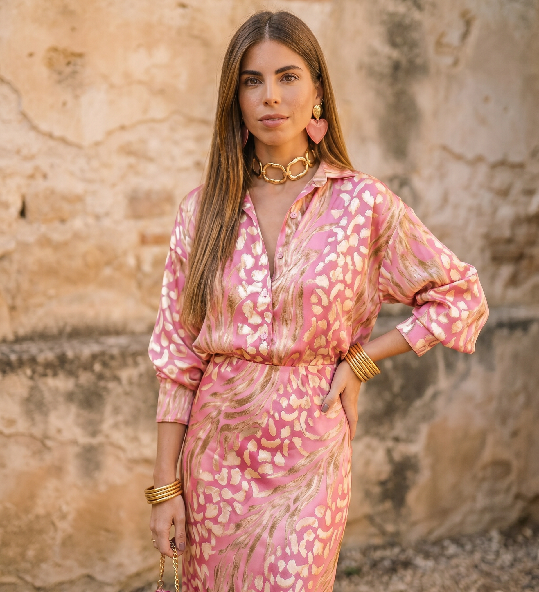 Alva | Vestido de dos piezas elegante de evento