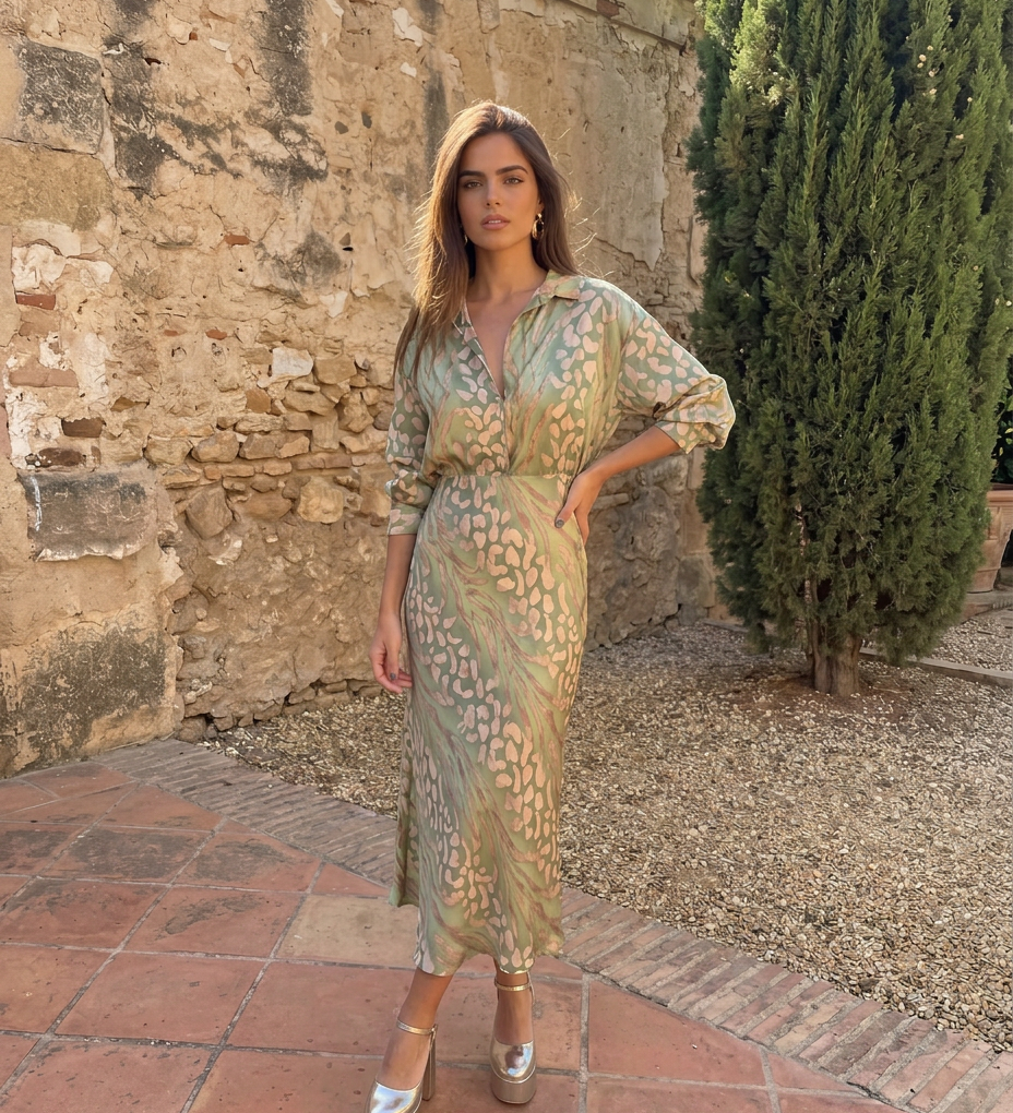 Alva | Vestido de dos piezas elegante de evento