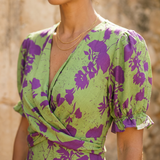 Andrea | Vestido primaveral estampado